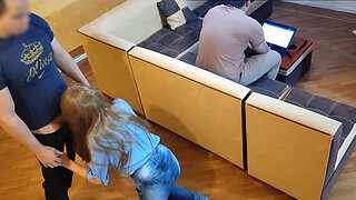 I am a very hot wife if my husband does not want to fuck me his will fuck me like a bitch while he works in the Lapto NTR