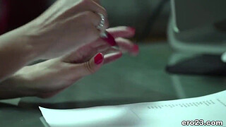 Mercedes Carrera and her dominant boss - EroticaX