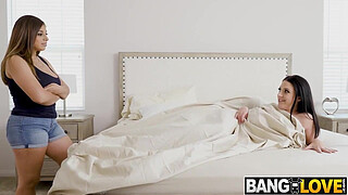 Angela White, Ella Knox Fucking The Squirting Step Sisters