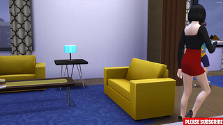 Japanese step sister fucks with her step horny step brother for the first time