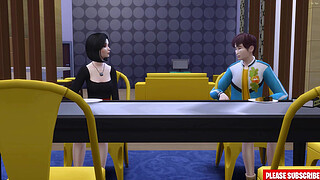 Japanese step sister fucks with her step horny step brother for the first time