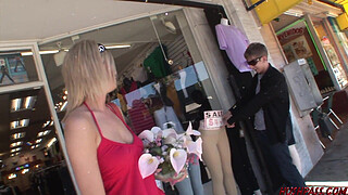 Sexy Mom fucks a young stranger