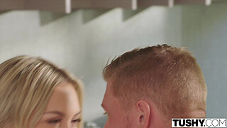 TUSHY Anal-crazy Bad-babe Chloe has a rebellious streak