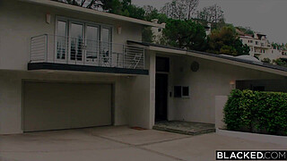 BLACKED Hot Teen Cheats With BBC Behind Her Back