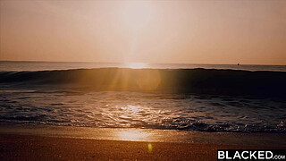 BLACKED Hotwife Lya films hook-up with huge BBC for hubby