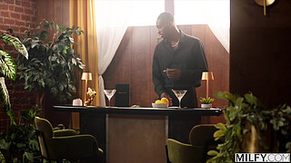 MILFY Redheaded Trophy Wife Zoe Grey Gets BBC Room Service While Hubby Is Away