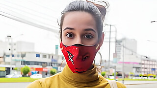 VENOZALAN MODEL <censored> for a photo shoot (TREND IN PERU)