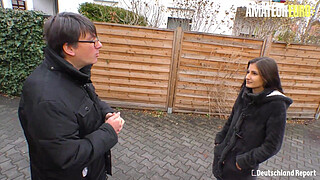 AMATEUREURO - (Coco Kiss, Marcel M.) - Skinny MILF Picked Up And Fucked In Her Tight Pussy