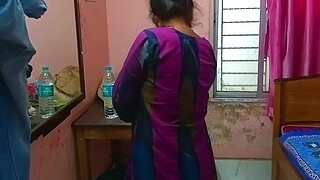 Divorced Wife Tumpa Got Her Pussy Unclogged by Handyman's cock