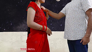 Karva Chauth Special: Newly married priya had First karva chauth sex and had blowjob under the sky