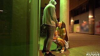 Party Babe Cheats on her Boyfriend - Risky Doggy Fuck in Public - Shaiden Rogue