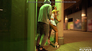 Party Babe Cheats on her Boyfriend - Risky Doggy Fuck in Public - Shaiden Rogue