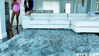 Demi Sutra Megan Winters and Bambi Black Stepbrother Ruin Their Night