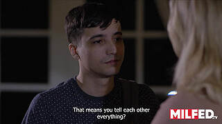 Mom-In-Law Fucks Her sDaughter's Husband - MILFED