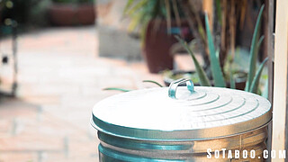 Married Man Gets Blackmailed By Homeless Slut