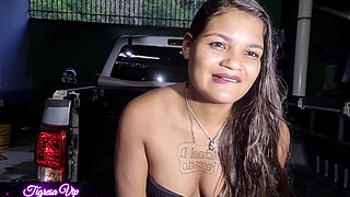 we started sex in the bay on top of the boat but the rain came strong and the wind ended up at home