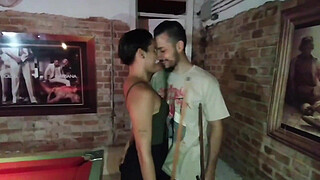 Tigress Vip presents sex on the pool table -Gaúcho Pussy Hunter -She baez -Cel Baez