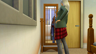 step Son Sneaks Under His step mom Blanket Knowing She Is Naked Under