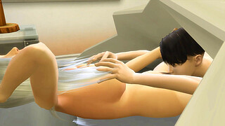 step Son Sneaks Under His step mom Blanket Knowing She Is Naked Under