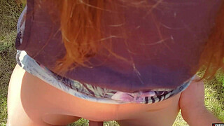 The neighbor returned so that I would tear her pantyhose and pussy creampie