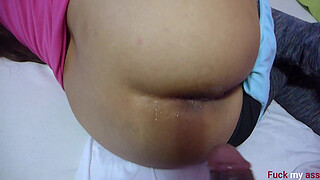 INTENSE ANAL WITH BEST FRIEND AND CUMSHOT INSIDE