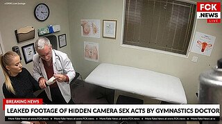 FCK News - Leaked Footage Of Doctor Fucking His Blonde Patient