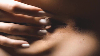 Pussy fuck close-up. Fat creampie