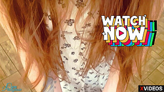 Step Sister Begs Me To Fuck Her and Creampie Her in Wet Pantyhose