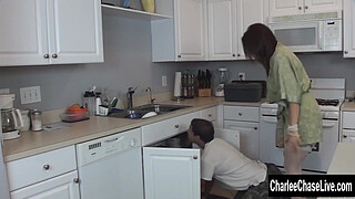 Hot Wife Charlee Chase Fucks Her Plumber!