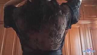 Step Mom Pussy dripping wet ride shaft until cumshot - Pov Cowgirl