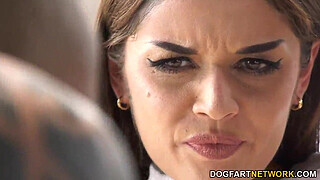 BBC Whore Vanessa Vega Squirts During Gangbang With Big Black Cocks