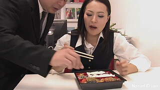 Japanese office Blowjob