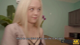 CUCK4K. Five Dicks, One Wife