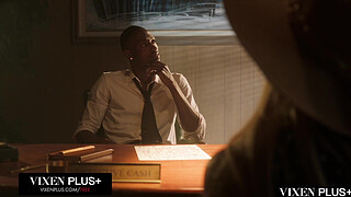 VIXENPLUS BBC Hungry Femme Fatale Kelsey Kane Wants To Be Dominated