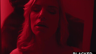 BLACKED Gorgeous artist Rachel seduces her model Isiah