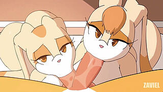 Tails x cream y vainilla animation zavie