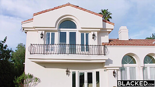 BLACKED BBC-obsessed Brooklyn seduces her new manager Rob