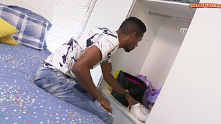 HOT BLONDE FUCKED BY TWO BBC