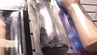 Cute teen Jayma takes too much monster black dick