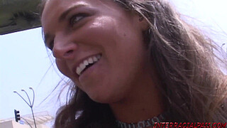 Cute teen Jayma takes too much monster black dick