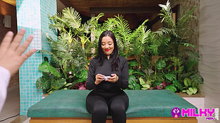 Beautiful big butt Brazilian attends a job interview but her boss turned out to be a pervert.