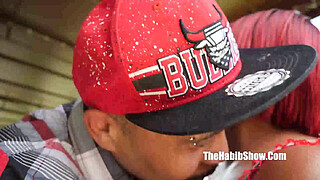 this sexy redboned country BBW Macchiato gets fucked by monster shaft