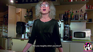 Naughty Granny wants to be fucked in every hole