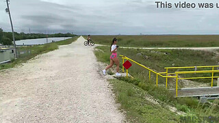 J Mac Fucks PAWG Pornstar Kelsi Monroe Outdoors by the Water