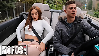 Gorgeous girl Ginebra Bellucci gets fucked in car with Tommy Cabrio - MOFOS