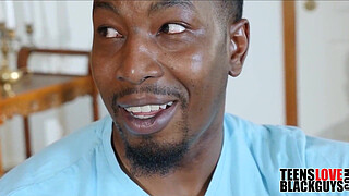 Blonde Teen Loves Black Guys