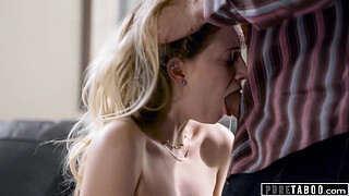 PURE TABOO Dad Manipulates Step-Daughter Into Sex