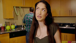 Jericha Jem, Piper Perri Lifting Their Miniskirts To Fuck Stepbrother