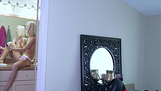 step Dad Teaches Blonde Teen A Lesson For Acting Like bitch- Sky Pierce