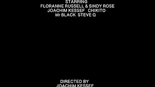 XXXtreme interracial DP group sex scene with Florane Russell and Sindy Rose